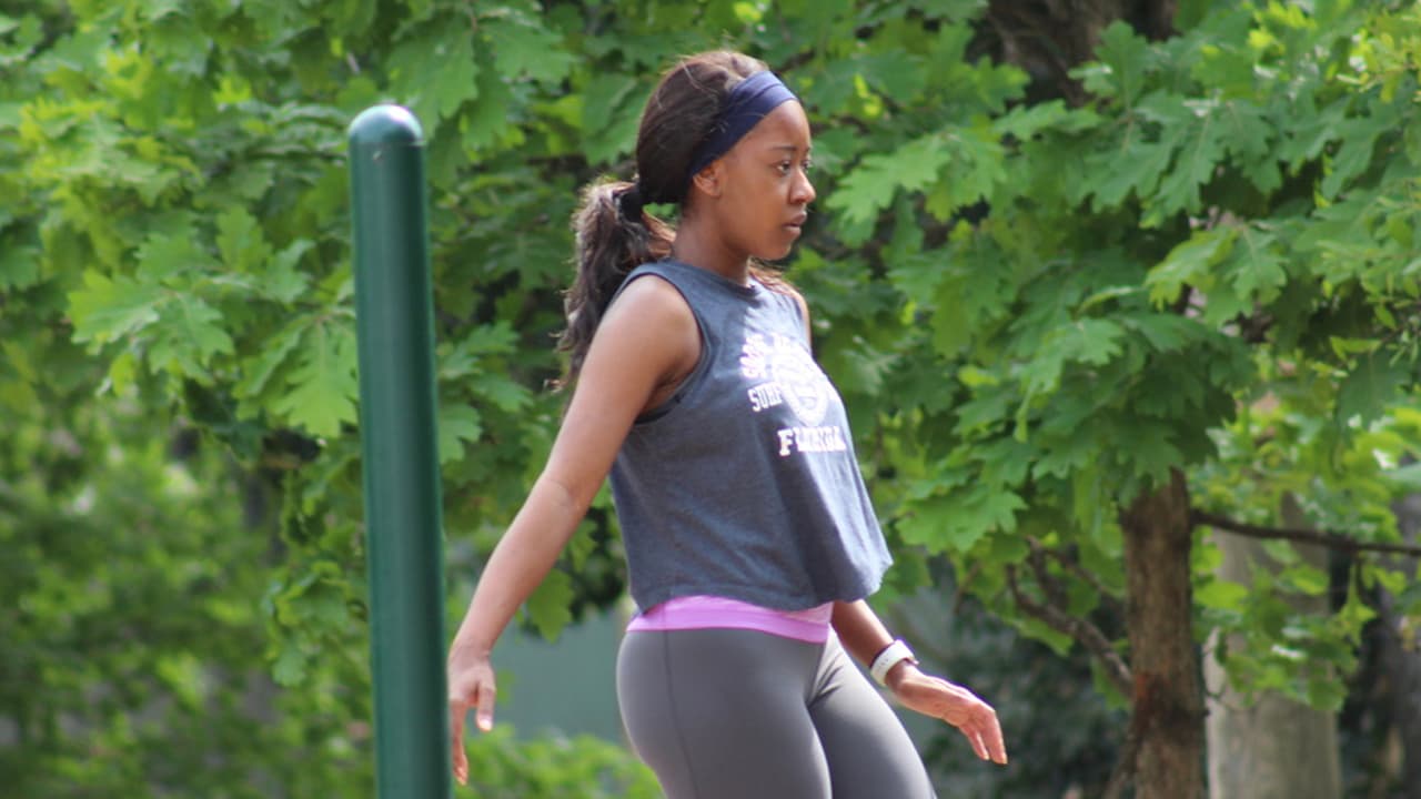El Memorial Park de Houston se ha visto más ocupado en estos días en que impera la preocupación del coronavirus.