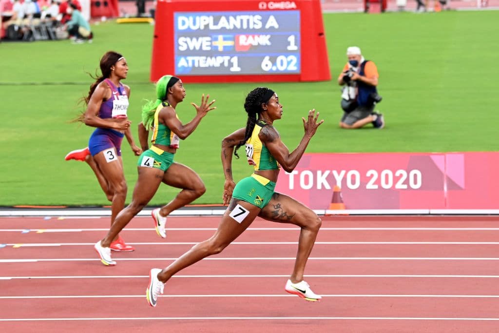 Luego vio a Christine Mboma remontarse detrás de ella para terminar con una medalla de plata sorpresa, la primera para una mujer de Namibia.