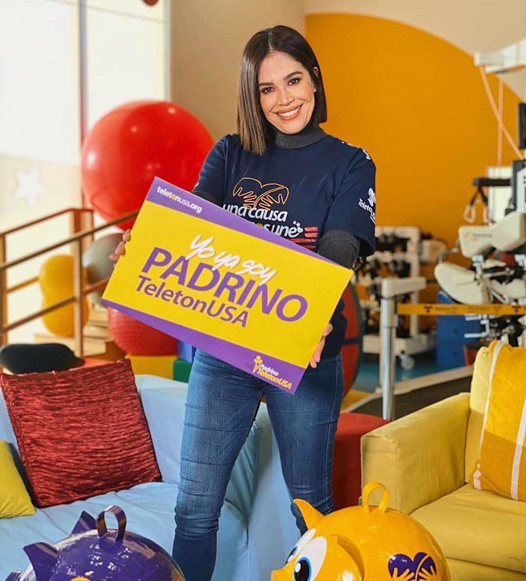 Karla Martínez también fue madrina en la edición 2019.