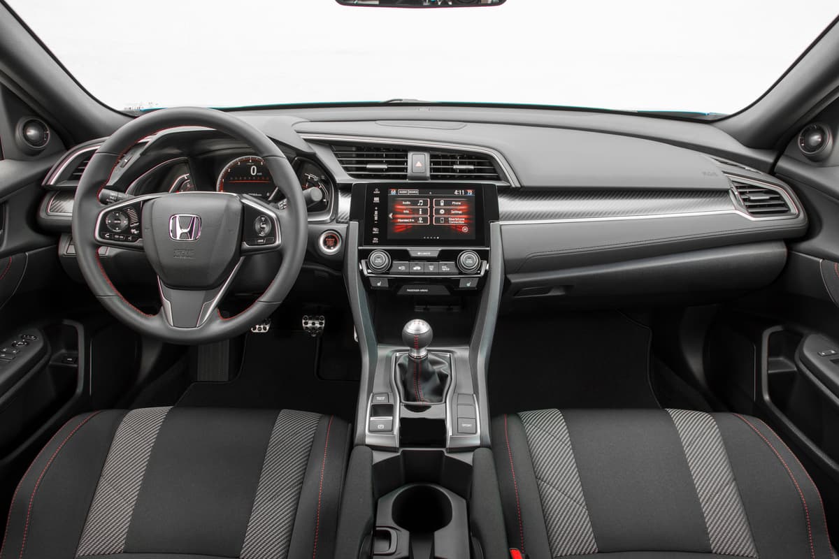 2017 Honda Civic Si Sedan Interior
