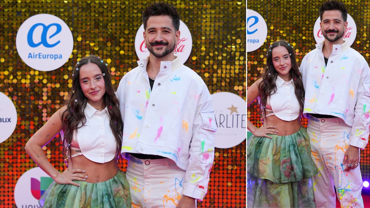 Evaluna y Camilo.