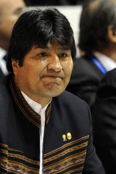 "Cuando voy a los pueblos, quedan todas las mujeres embarazadas y en sus barrigas dice EVO CUMPLE".