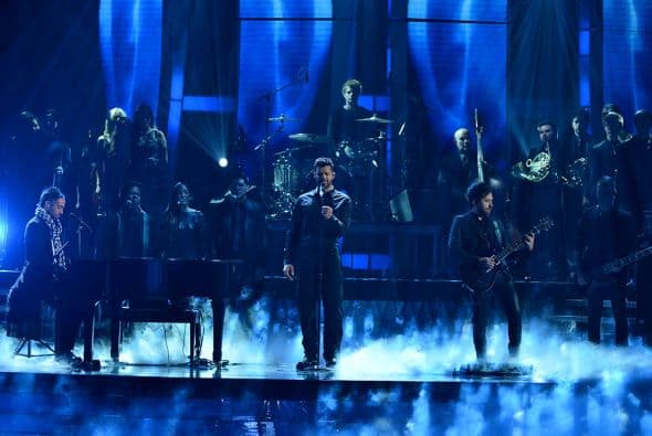 Juntos se veían geniales sobre el escenario.