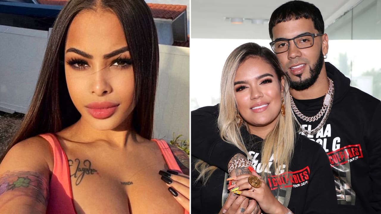 Yailin reacciona a la canción de amor de Anuel para Karol G