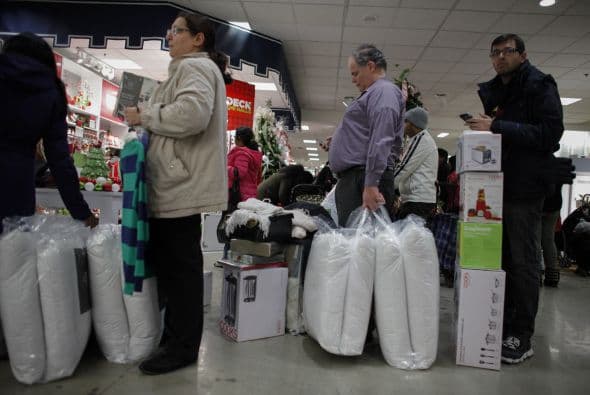 Así se vivieron las compras en un JCPenney de Newport.