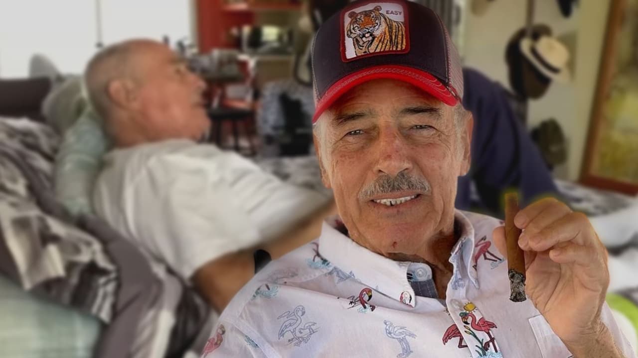 Andrés García muestra las lesiones que le dejó una aparatosa caída en su casa de Acapulco