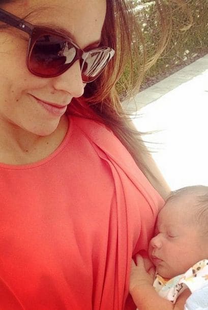 Satcha está convencida que no hay nada como ser mamá.