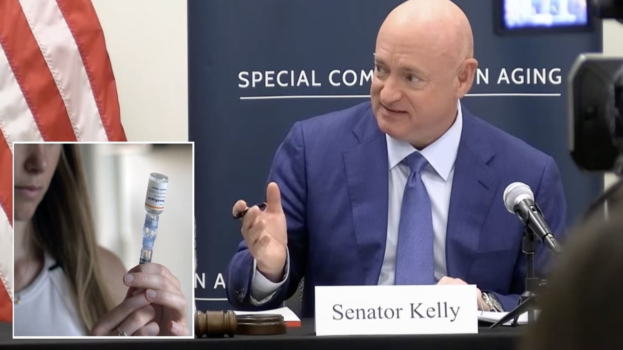 Mark Kelly promueve propuesta de ley que bajaría el costo de la insulina