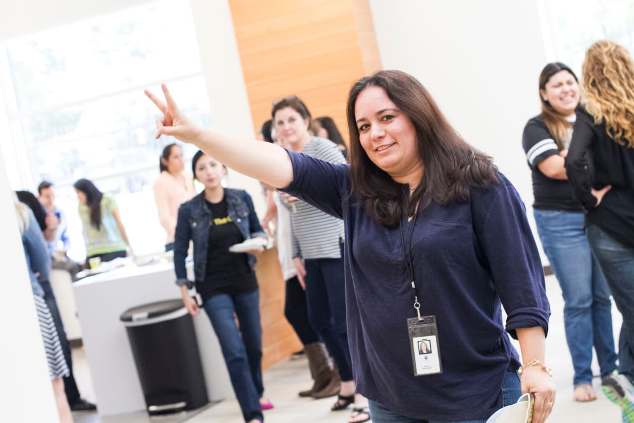 David Ríos captó lo que pasa detrás de bambalinas en Univision Austin.