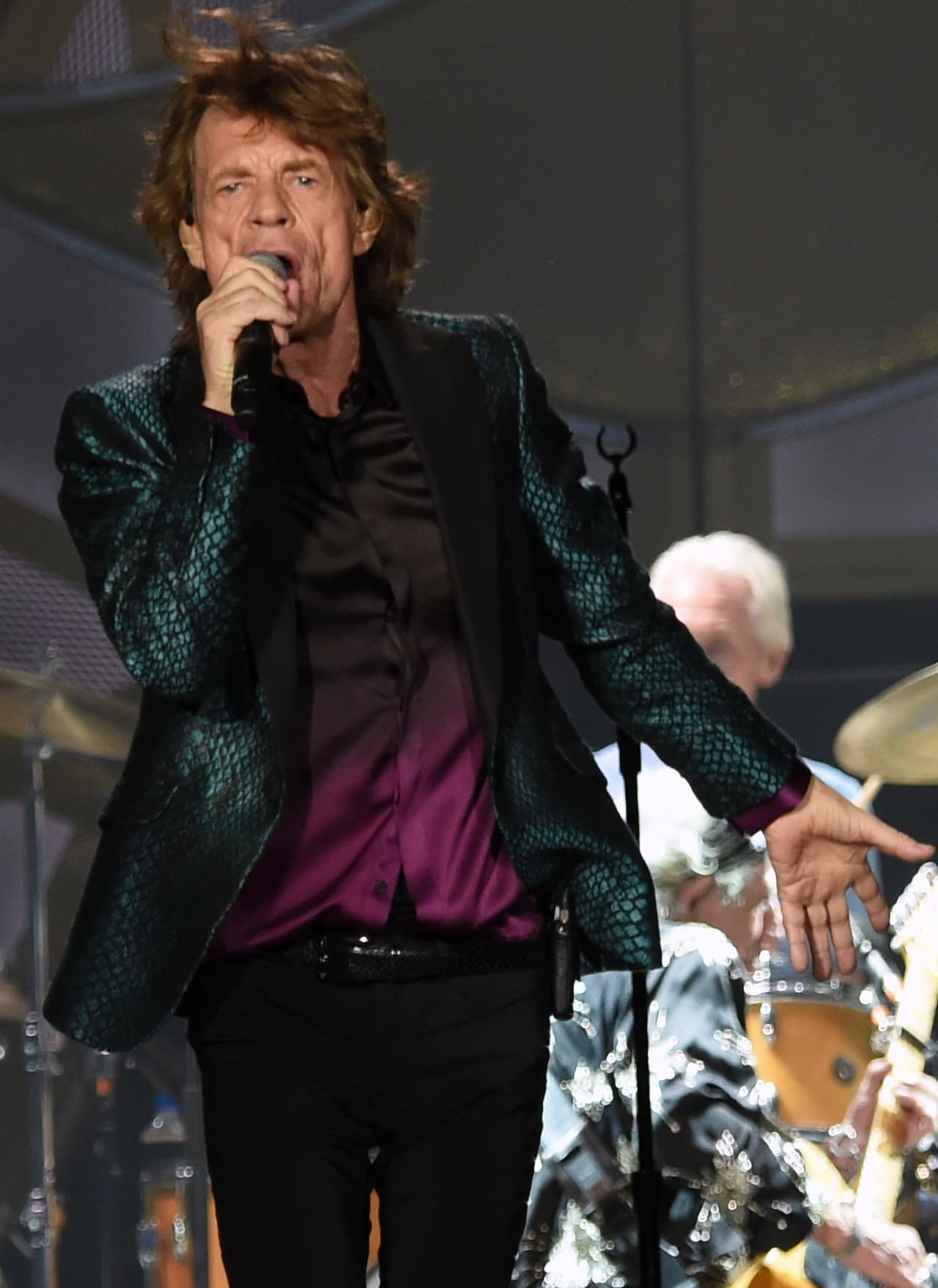 Por último, pero no menos importante, está Mick Jagger: vocalista, compositor, ganador de un Golden Globe y padre cariñoso.