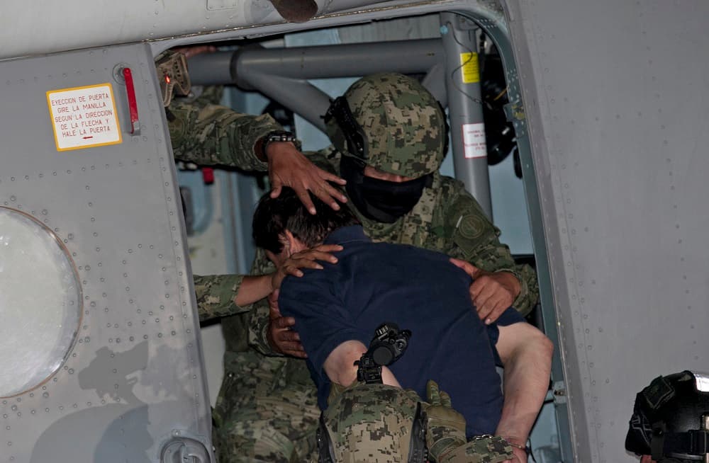 Imágenes de su recaptura y traslado al penal del Altiplano en enero.