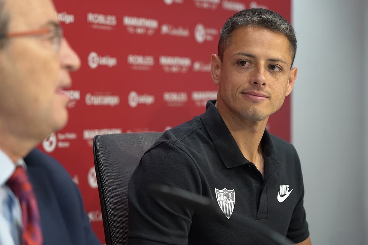 "Voy a darlo todo. Sé para qué estamos aquí. Voy a darlo todo. Espero que esta etapa sea mejor que con el último equipo que estuve aquí en España", comentó el delantero mexicano.