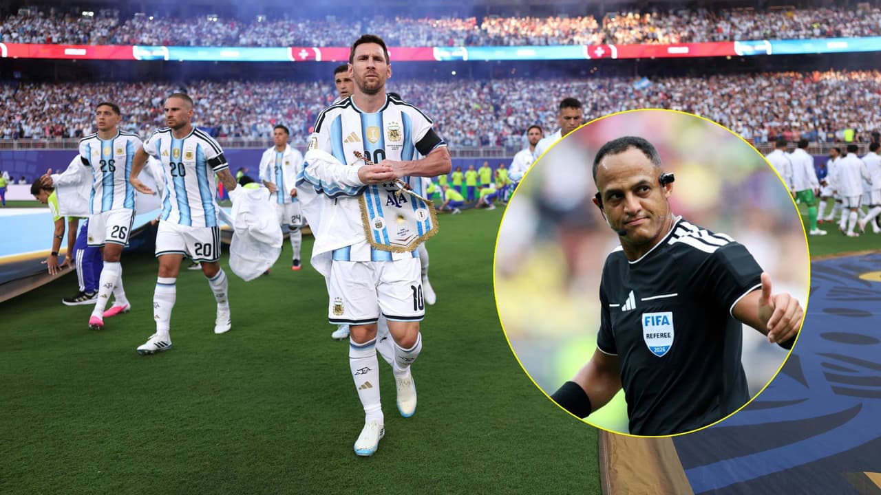 Ismail Elfath, el árbitro que ya estuvo presente en dos títulos de Messi