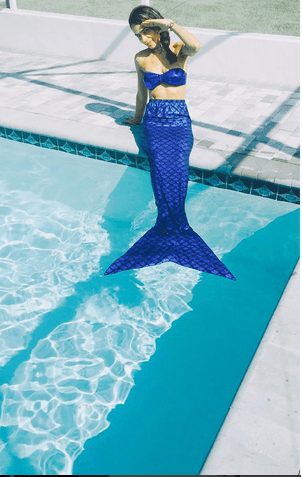 ¡Qué linda sirenita! Honestamente es que como bien dice Maluma "Ya quisieras tener una tia así".