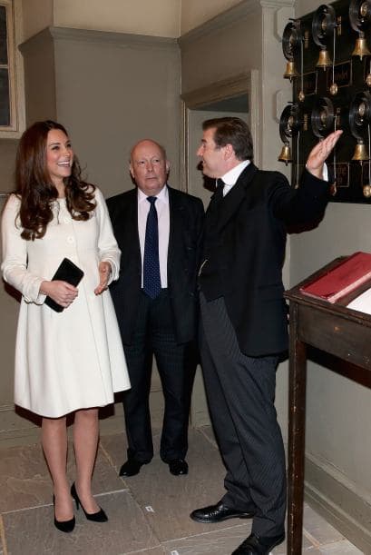 El actor Brendan Coyle se puso un poco nervioso ante la duquesa.