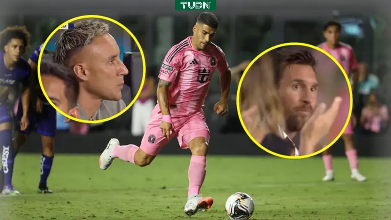 Luis Suárez humilla a portero debutante de Pumas y así reacciona Messi
