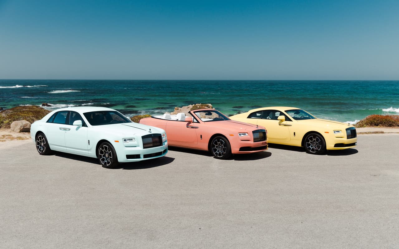 <b>Rolls Royce Ghost, Dawn y Wraith en sus variantes Pastel Collection</b>
<br>
<br>Para gustos, los colores… sobre todo las tonalidades pastel que llevan el Ghost, Dawn y Wraith en la nueva ‘Pastel Collection’ de 
<a href="https://www.univision.com/carros/marcas-de-carro/rolls-royce" target="_blank">Rolls Royce</a>. De un verde pálido a un amarillo intenso, las opciones de esta colección toman como inspiración las bellas playas de Pebble Beach.