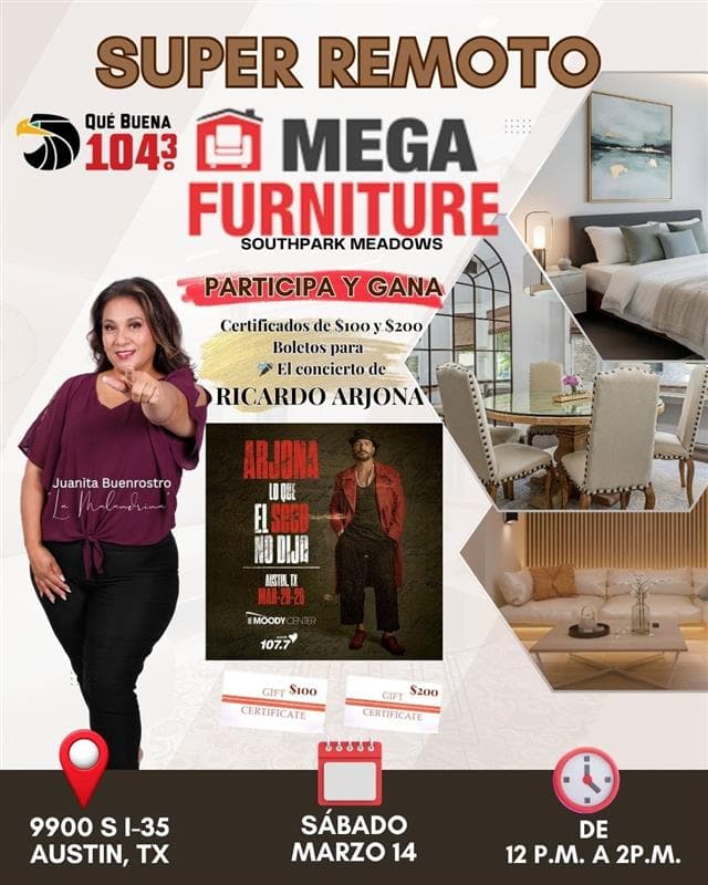 🎉 ¡Este sábado 14 de marzo nos vemos en vivo!