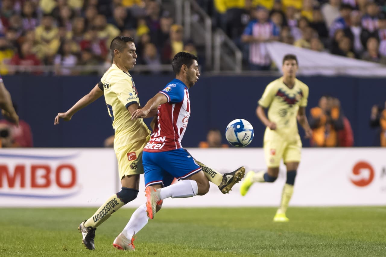 Empate sin goles entre Chivas y América en Estados Unidos.