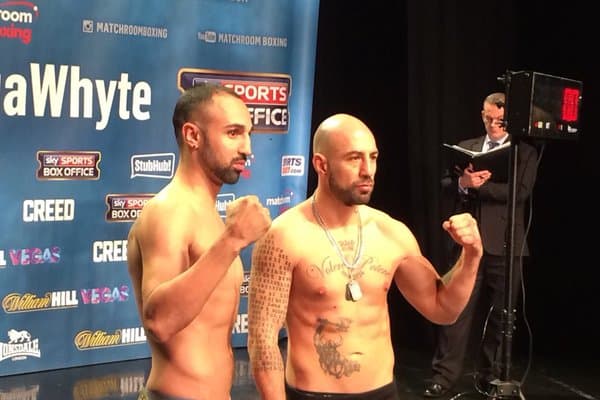 Kevin Mitchell e Ismael Barroso en peso para pelear en Londres