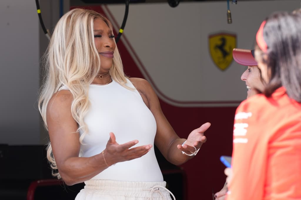 ¿Qué será lo que le preguntaron a Serena Williams?