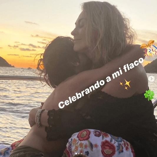 Sus dos hijos son su gran orgullo y contó que ellos también sienten gran admiración por la carrera artística que ha construido. "Se sienten muy orgullosos (de lo que hago), me gusta, me lo dicen", agregó.