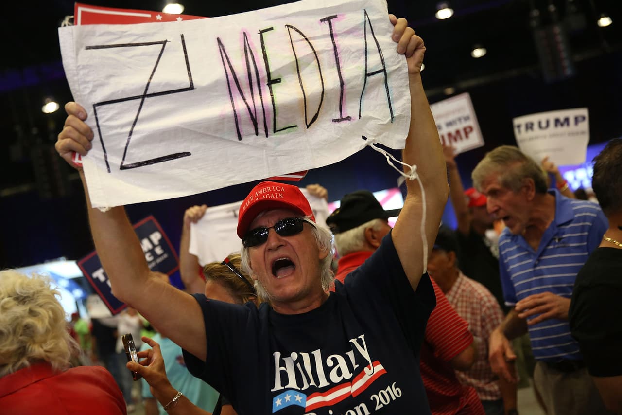 A las asociaciones de periodistas de EEUU les preocupa la libertad de prensa bajo el gobierno de Donald Trump