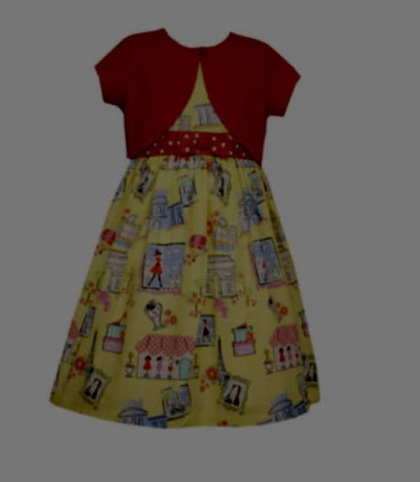 Vestido de primavera para niñas, 24 dólares en JCPenney