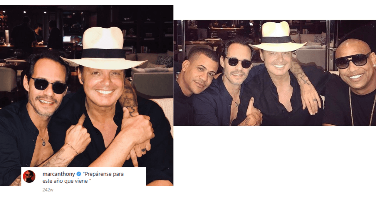 Marc Anthony, Luis Miguel y Gente de Zona