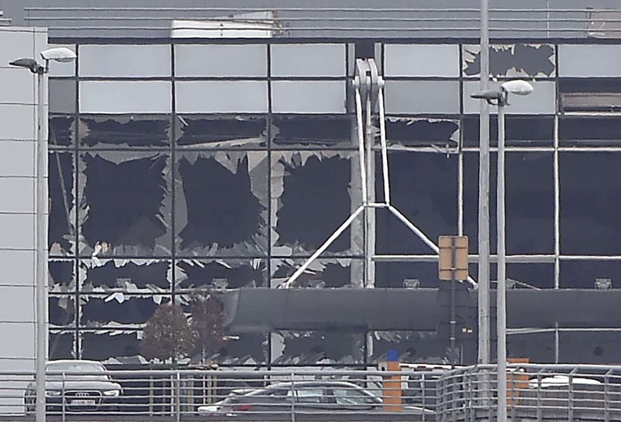 El aeropuerto de Bruselas fue escenario de dos explosiones. Foto de Getty Images.