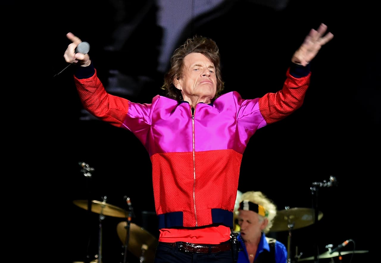 Mick Jagger bautiza como Albahaca a su octavo hijo