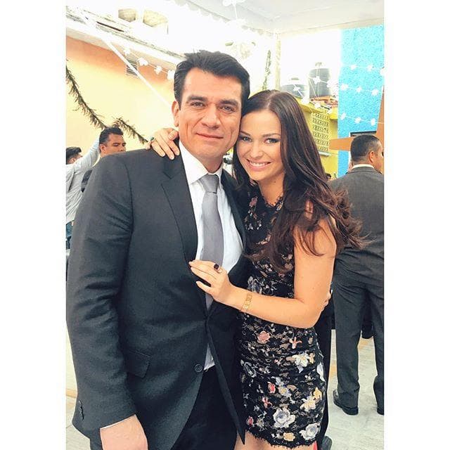 Irina compartió créditos con actores muy experimentados como Jorge Salinas y Fernando Colunga.