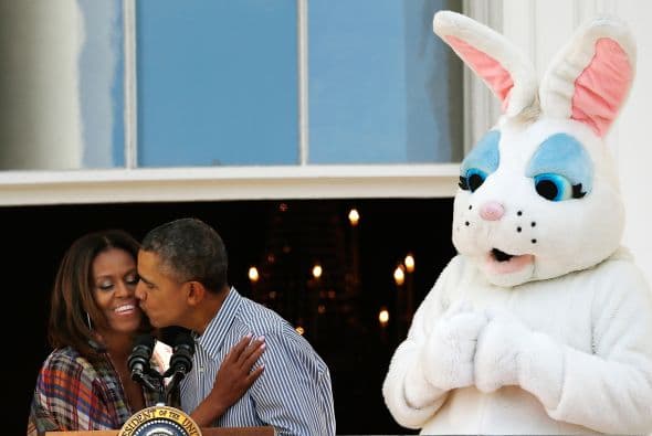 Por eso, aunque se trataba de la fiesta de los huevos de chocolate, Michelle les recordó a los niños que el ejercicio es fundamental en su vida. Mira también todos los beneficios de tener perros como los del presidente