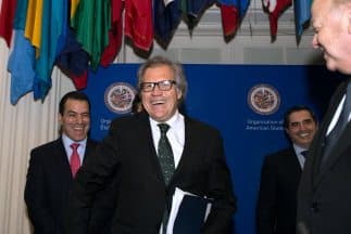 Luis Almagro, el día de su elección como secretario general de la OEA