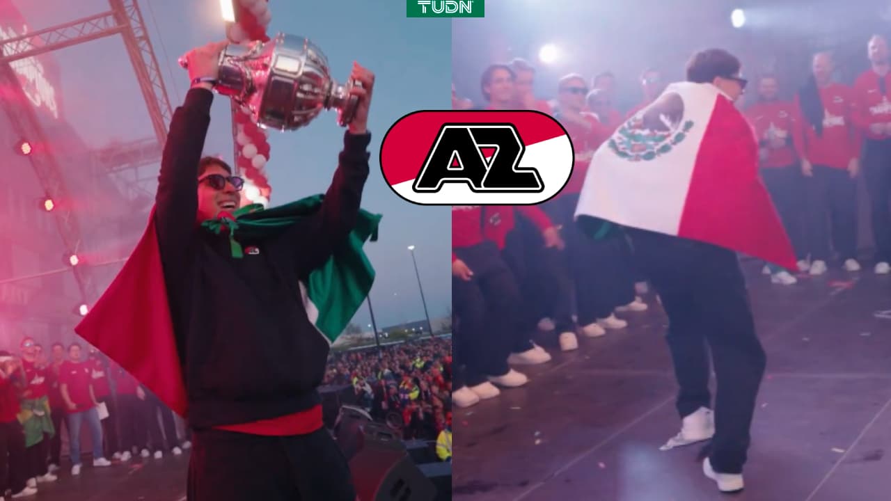 Mateo Chávez festeja título con AZ al ritmo de Bad Bunny