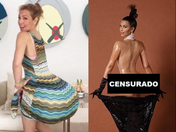 Otra famosa que no se ha resistido a las burlas es Thalía.