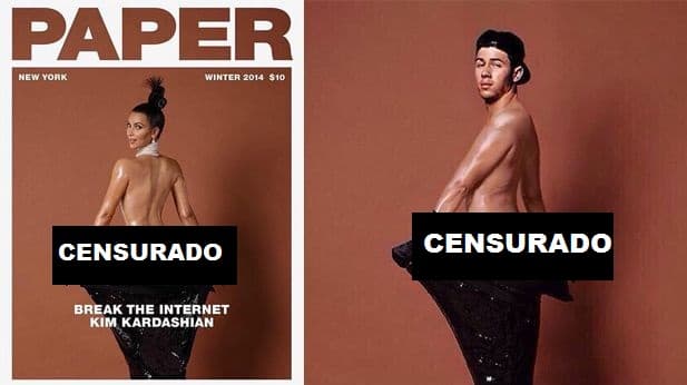 El cantante decidió posar como la socialité y causó revuelo.