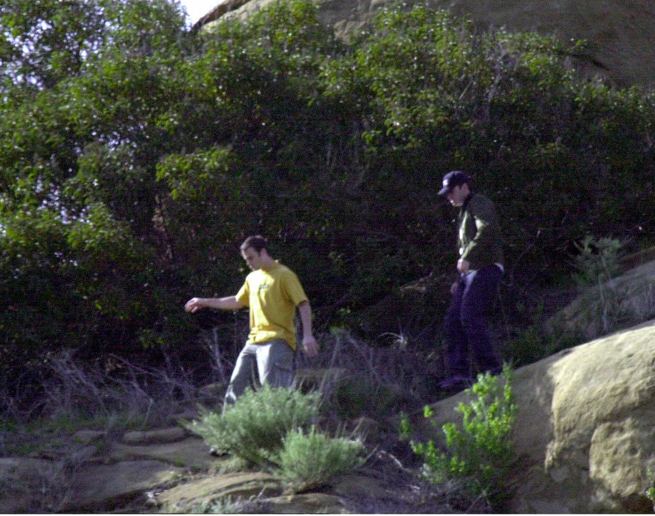 En específico, las fotos fueron tomadas en el vecindario de Studio City y en el restaurante "The Daily Grill".