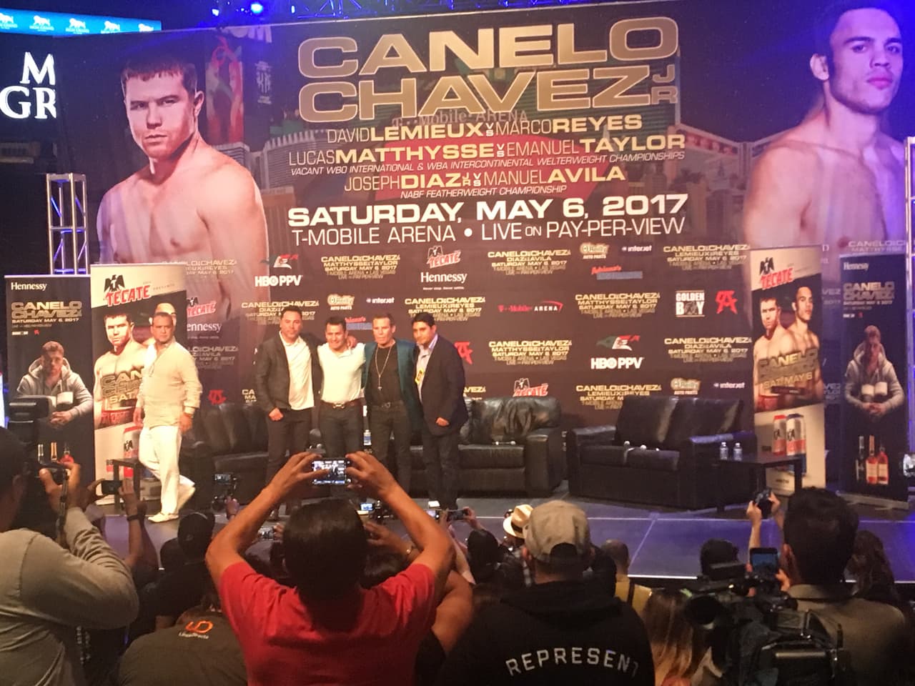 Cuatro leyendas del boxeo mexicano juntos