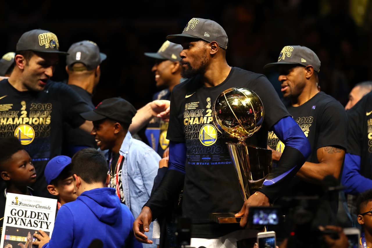 Fue el segundo título de Durant en la NBA, con lo que ha demostrado el valor de su llegada a Golden State.