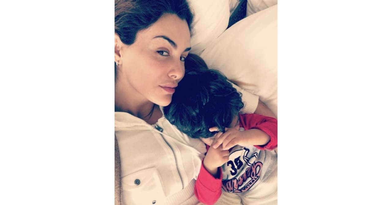 Ninel Conde con su hijo Emmanuel