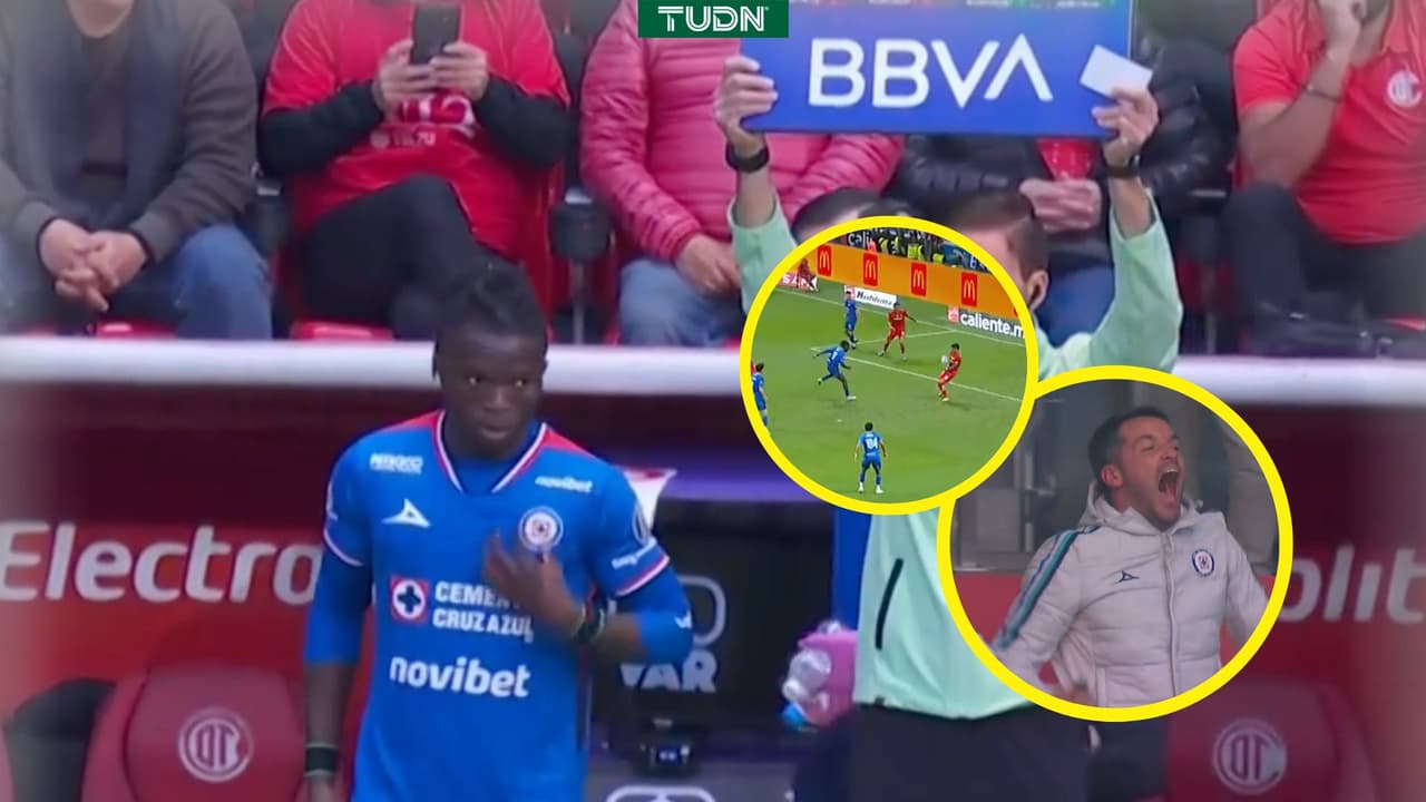 Debut y jugada de fantasía: Christian Ebere entra y casi hace golazo vs. Toluca