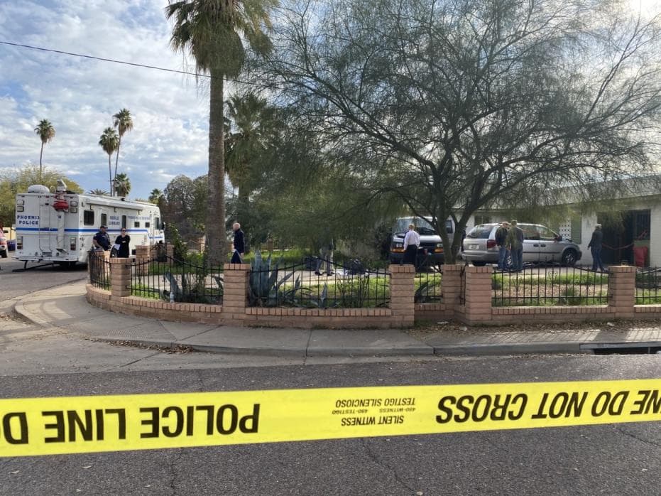 Al mismo tiempo que oficiales de la policía de Phoenix entrevistaban a la menor de 11 años 
<b>quien dijo a los detectives que su madre era abusiva y le pegaba con cables eléctricos y la empujaba contra las paredes</b>, oficiales encontraron marcas en su cuerpo que confirmaban dicho abuso.
<br>