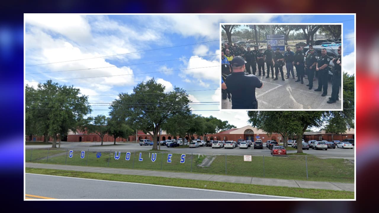 Reporte de disparos en escuela secundaria de Deltona fue una falsa alarma