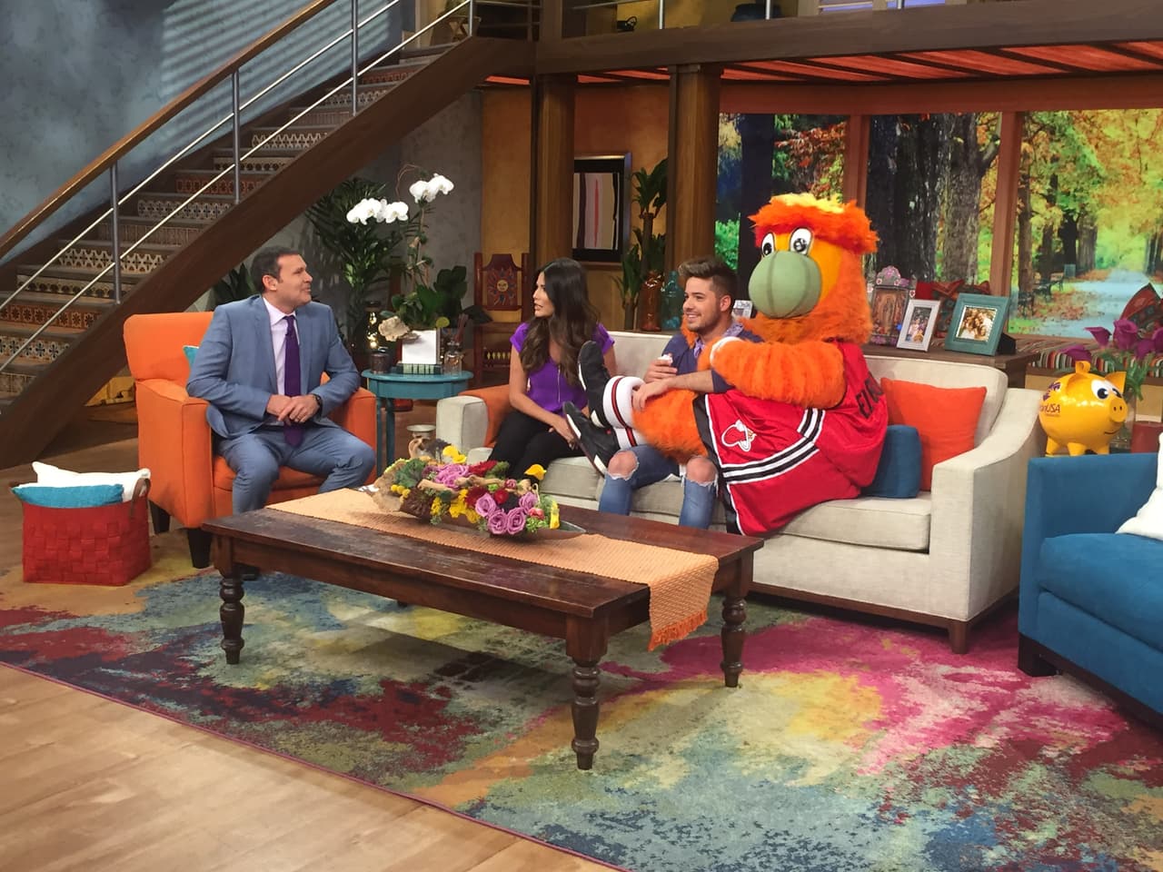 Pero Burnie estaba incontenible. Se dio vuelo haciendo travesuras y hasta quería que William lo adoptara.