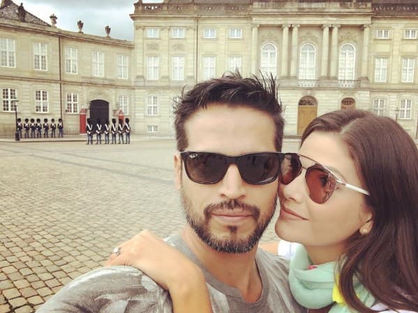 Un saludo desde el Palacio de Amalienborg, la residencia de la familia real danesa en Copenhague.