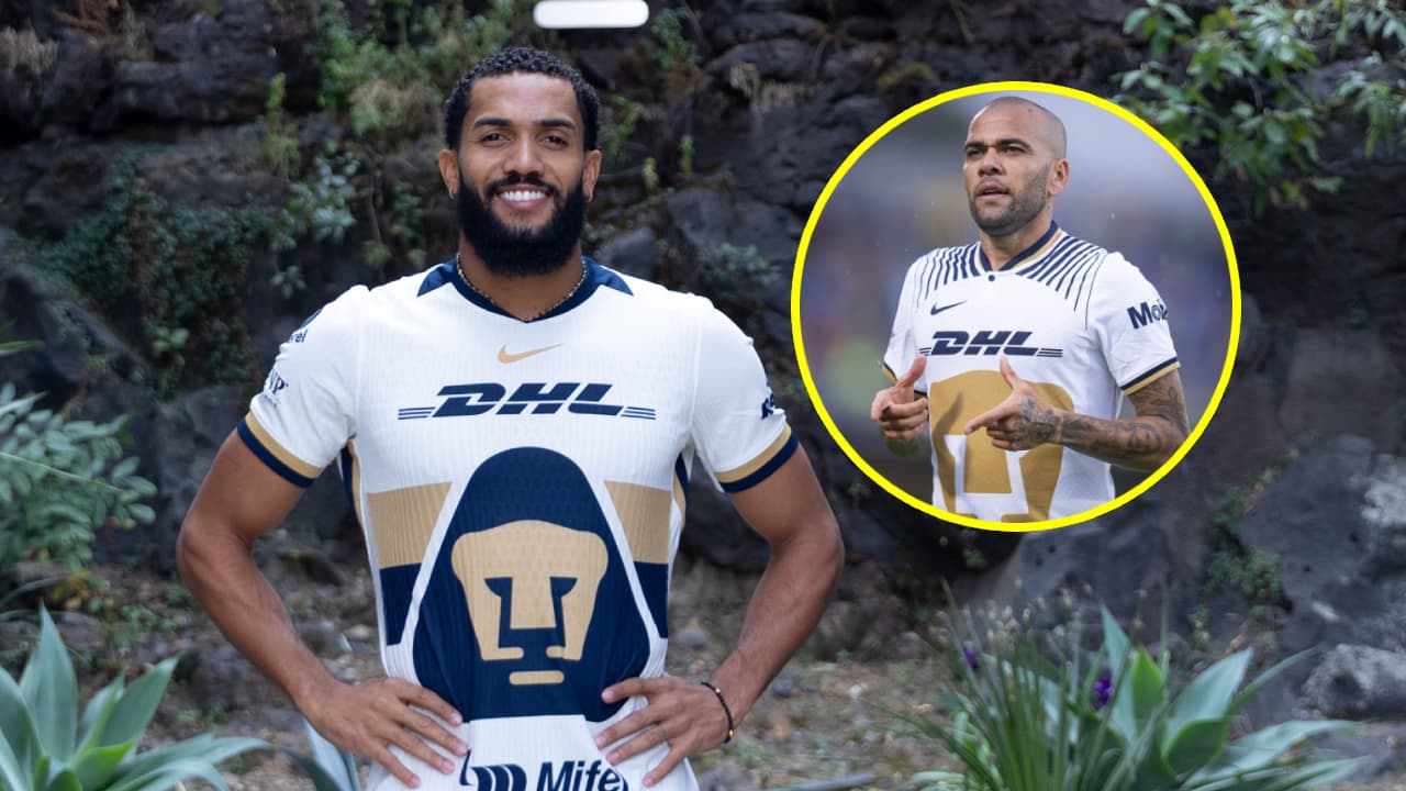 Juninho llegó a Pumas 'gracias' a Dani Alves y hace promesa
