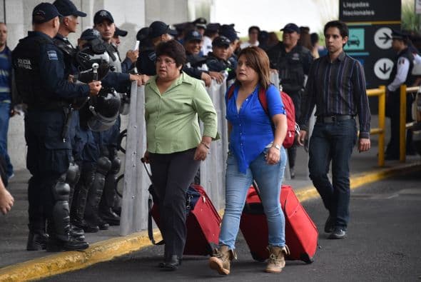 El ambiente se tensó, debido a que las mayores movilizaciones aún no habían comenzado.