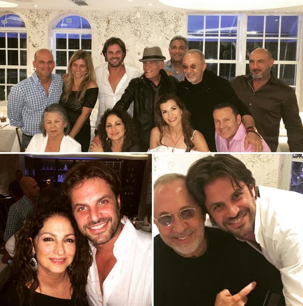 Hace una semana compartió en su cuenta de Instagram esta foto donde luce muy feliz en compañía de su hermano Alan Tacher y sus amigos Gloria y Emilio Estefan. “Muchas gracias por una noche inovidable” escribió.