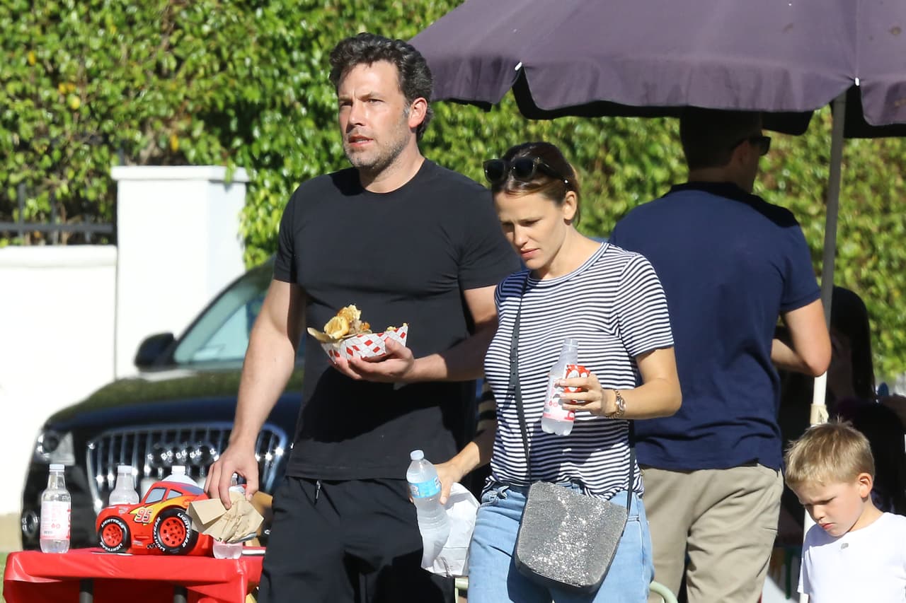 Ben también lucía muy relajado.